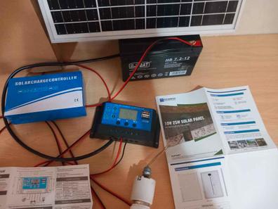 Kit solar completo para autocaravanas con panel 460W 24V para instalación a  12V