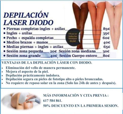 Milanuncios DEPILACI N LASER DIODO ALTA POTENCIA