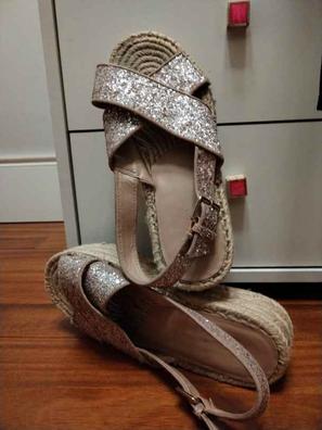 Sandalias plataforma best sale plateadas stradivarius