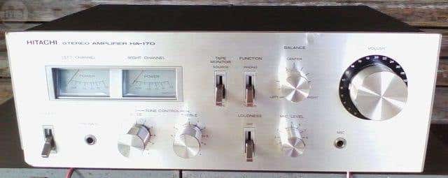 ampli Hitachi HA-170 , stéréo amplifier