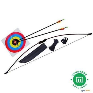 Juego Arco Y Flecha Arqueria Niños 3 Flechas Ventosas Grande