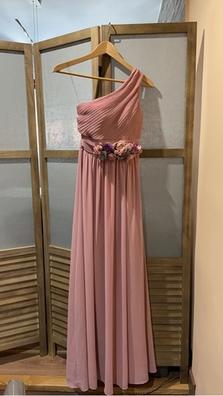 Milanuncios - Vestido largo rosa