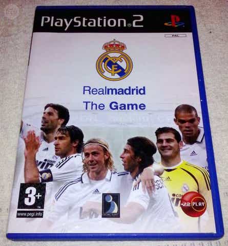 Jeu PS2 Real Madrid The Game - Bon état, Complet Avec Boîtier Et Notice