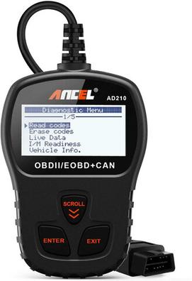 Escáner OBD2, lector de código de coche OBD II, analizador de errores de  luz de motor de verificación automotriz, herramienta de escaneo de