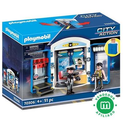 Cuartel de cheap policia playmobil