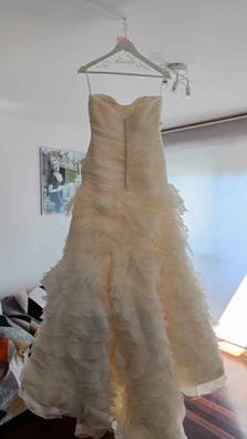 Para construir Celo en general Outlet vestido de novia alma novias Vestidos y trajes de novia de segunda  mano baratos | Milanuncios