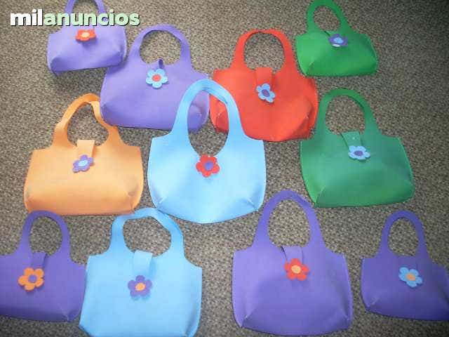 Bolsos de goma eva