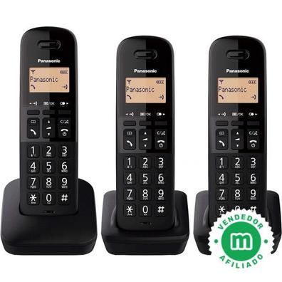 Panasonic KXTGC210SPS - Teléfono Inalámbrico Digital Manos Libres Plateado