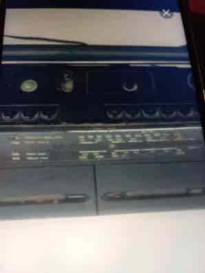 radio cassette estéreo vintage international mo - Compra venta en