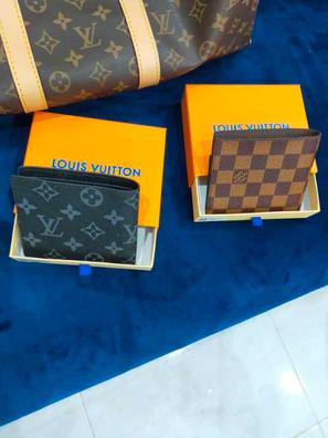 Las mejores ofertas en Carteras para hombres Louis Vuitton Azul