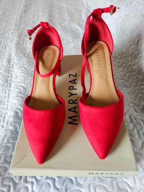 Tacones rojos marypaz de segunda mano para mujer Milanuncios