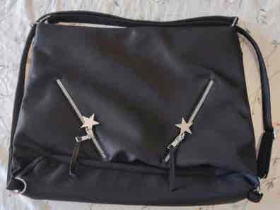 Milanuncios Bolso mochila negro con estrellas