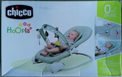 Chicco Balloon Hamaca Bebé Evolutiva de 0 Meses a 18 kg, Balancín Bebé con  Función de Silla, Respaldo Reclinable, Cierre Compacto, Vibración, Juguete