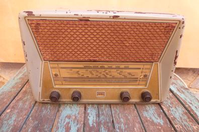radio retro grande tipo capilla. de madera - Compra venta en todocoleccion