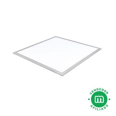 Maqueta de caja de luz en blanco iluminada altamente suspendida con  pantalla blanca