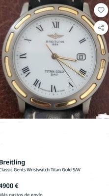 Breitling titan gold on sale sav