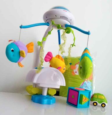 Fisher-Price Mantita activity de paseo, manta de actividades bebé (Mattel  DYW52 : : Bebé