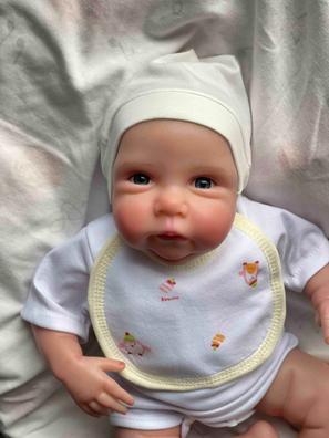 Bebe Reborn Silicona Reborn Baby Girl Doll Toy Cloth Body Relleno Realista  Baby Doll Set Niños Regalo