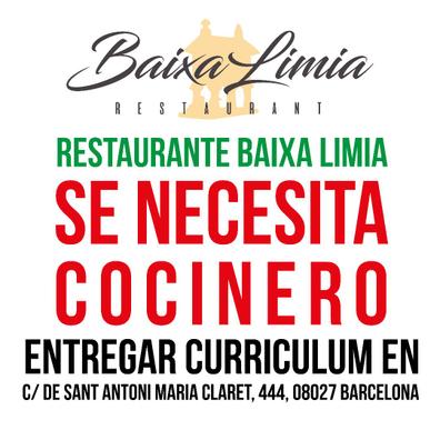 algas marinas bloquear Antología Se necesita Ofertas de empleo de hostelería en Barcelona. Trabajo de  cocineros/as y camareros/as | Milanuncios