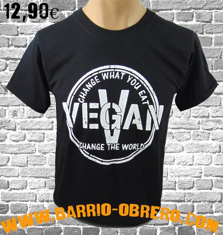 Camiseta VEGAN - change what you eat