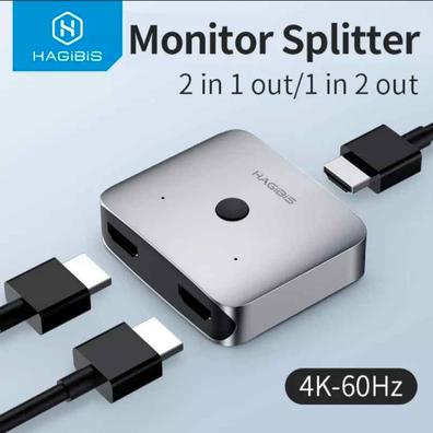 Switch HDMI Bidireccional la Entrada 2 a 1 Salida o Switch 1 a 2 Salidas  Soporta 3D y 1080P para HDTV/BLU-Ray Player/DVD/DVR etc