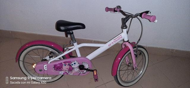 Bicicleta discount niña milanuncios