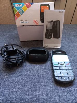 TELEFONO MOVIL ALCATEL 2020X PARA MAYORES NEGRO PL