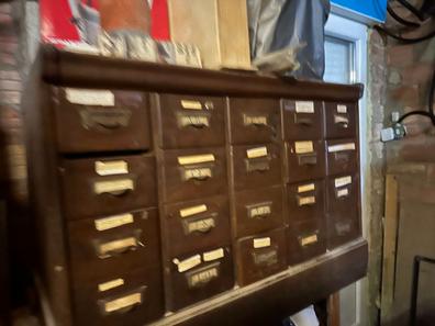 Antiguo mueble archivador años 50 restaurado - Venta de productos
