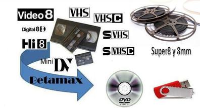 Desventaja Ingenieria Exactamente Pasar cintas vhs a dvd Reproductores VHS de segunda mano baratos en Segovia  | Milanuncios
