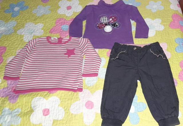 Milanuncios Lote 3 piezas ropa ni a Talla 9 12 meses