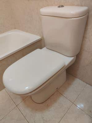 Lavabo roca dama color pergamon de segunda mano | Milanuncios