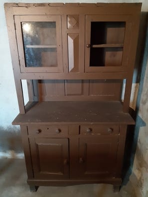 Mueble antiguo cocina formica Antigüedades de segunda mano Milanuncios