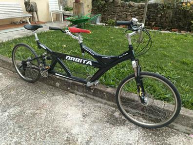 Bicicleta Tándem para Pareja, Ruedas de 20 Pulgadas, Bicicleta Plegable  Tándem de Ciudad, Doble Asiento, Carga de 200 kg, 7 Velocidades Ajustables, Bicicleta  Tándem Plegable Clásica para Adultos en : : Deportes