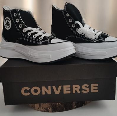 Converse negras suela gorda hotsell