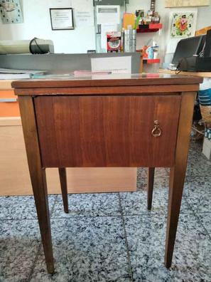 Mueble Mesa Maquina De Coser Familiar Domestica Portatil Ruedas