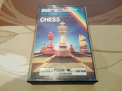 Milanuncios - Chess (1982). Sinclair ZX Spectrum.