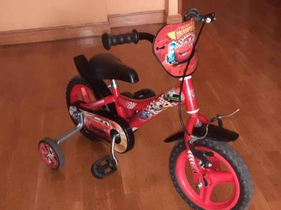 Bicicleta cars con ruedines Bicicletas de niños de segunda mano