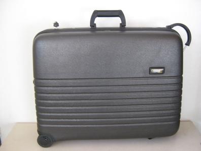 Manija de equipaje de cuero, estilo vintage, correa de repuesto, para  maleta, asa para maletín, maletín, 2 unidades (A (blanco dorado)