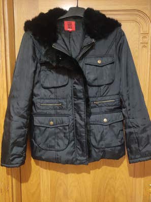 Pedro Del Hierro Chaqueta Reversible De Pelo Cazadora Acolchada