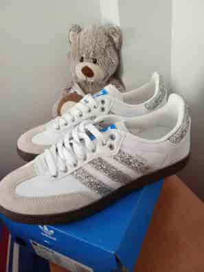 adidas gazelle silver green womens BAPE X ADIDAS main image 1