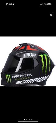 Casco motocross online monster