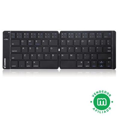 EASYTONE Mini teclado inalámbrico retroiluminado con panel táctil y mouse  combinado con batería recargable de iones de litio teclas multimedia