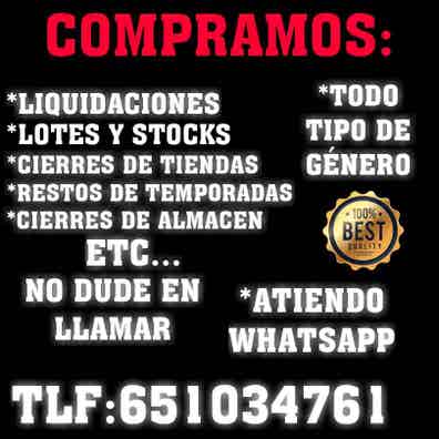 Lotes ropa liquidacion Moda y complementos de segunda mano barata