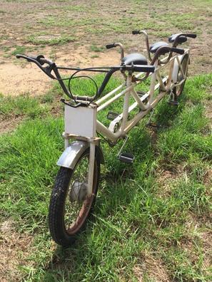 Juego de bicicletas para adultos y niños, bicicleta de dos plazas