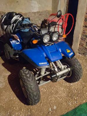 Adhesivos Quad Yamaha Warrior 350 Fox Azul y Negro –