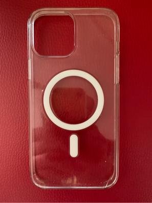 Funda silicona con cuerda iPhone 12 Pro Max (roja). 