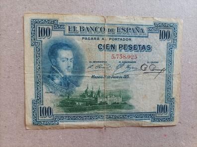 100 pesetas 1925 Billetes de colección ssegunda mano | Milanuncios