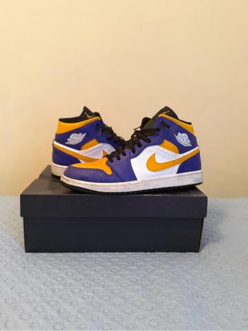 Milanuncios Jordan Mid Lakers