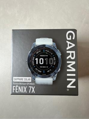 Garmin Fenix 6 Pro Solar, reloj GPS multideportivo con capacidad de carga  solar, características avanzadas de entrenamiento y datos, azul mineral con