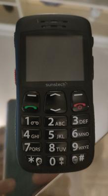 Sunstech CEL4 Teléfono para Personas Mayores Negro